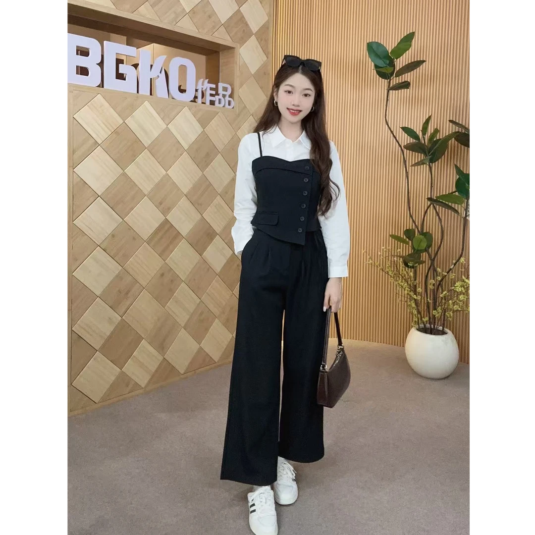 碧高小个子女装  2025秋季新款气质显瘦减龄上下套套装