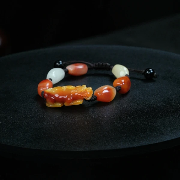 寿山石-貔貅手串