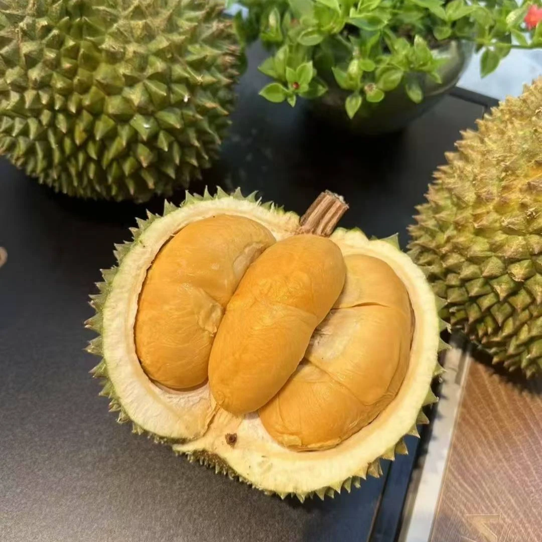 【福利果黑刺】保4房果肉D200马来西亚黑刺液氮冷冻榴莲［默认开果］［大小核都有］［水果同城配送］黑刺马来西亚