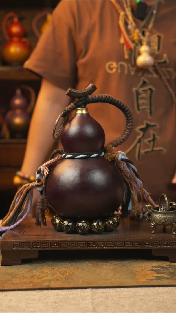 289大漆一物一拍记葫堂出品【不带手串】