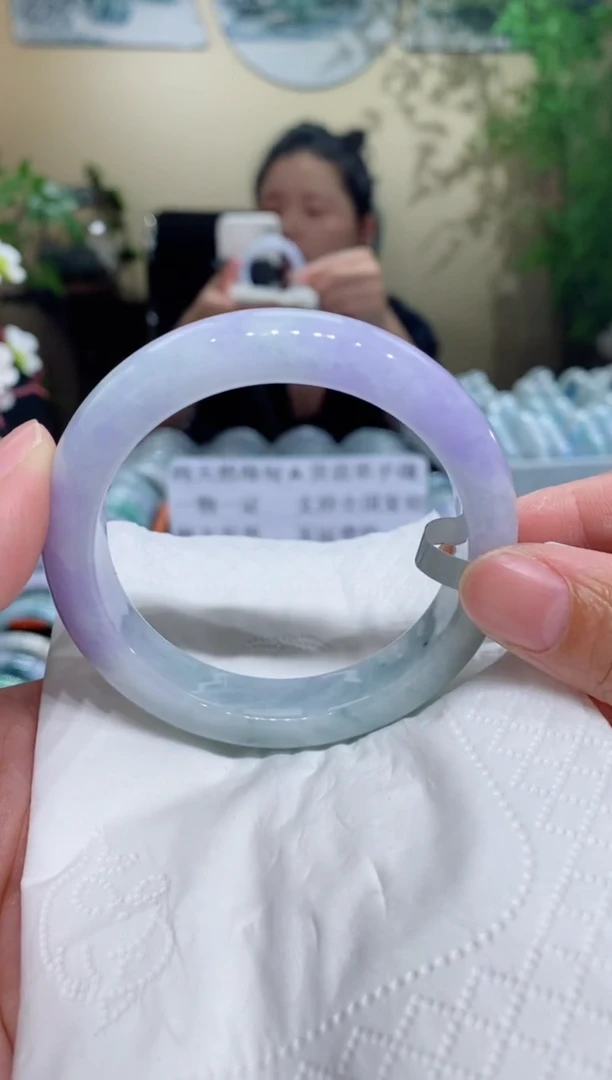 未镶嵌手镯翡翠圈口55