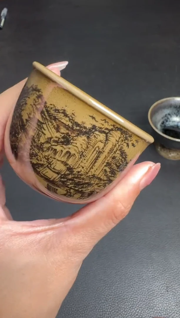 茶盏李光熙山之峦11