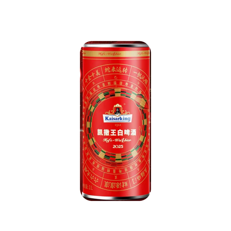 凯撒王白啤酒1L