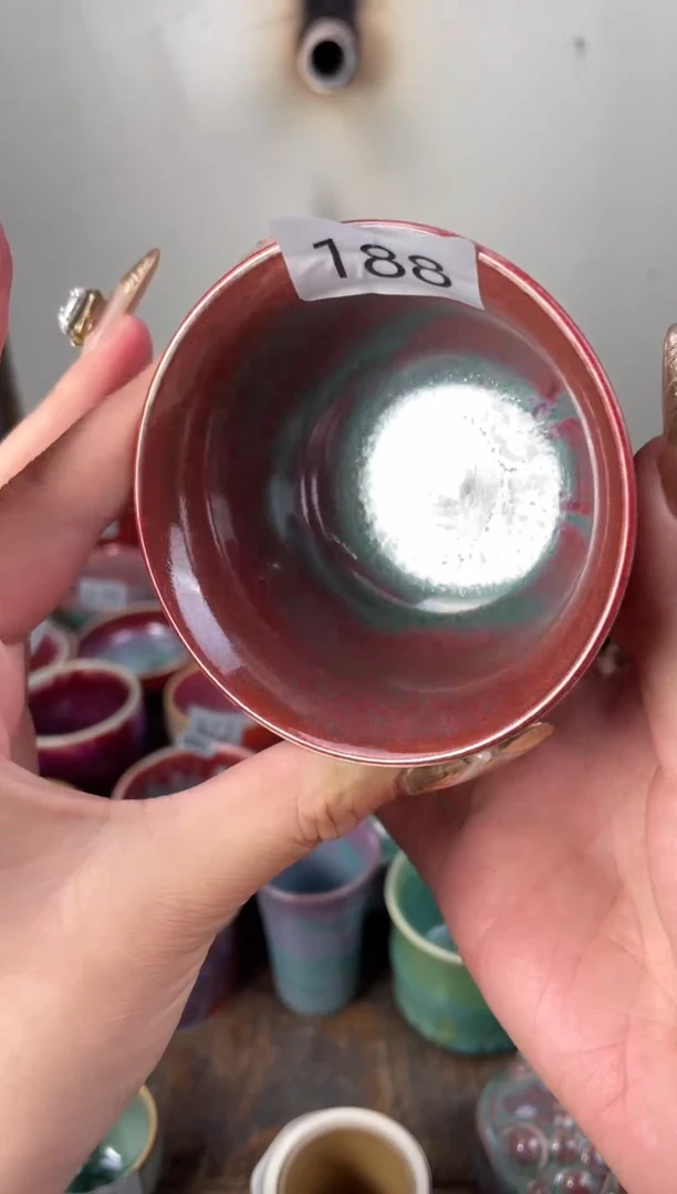 【闪购商品】摆件钧瓷手工茶器窑变