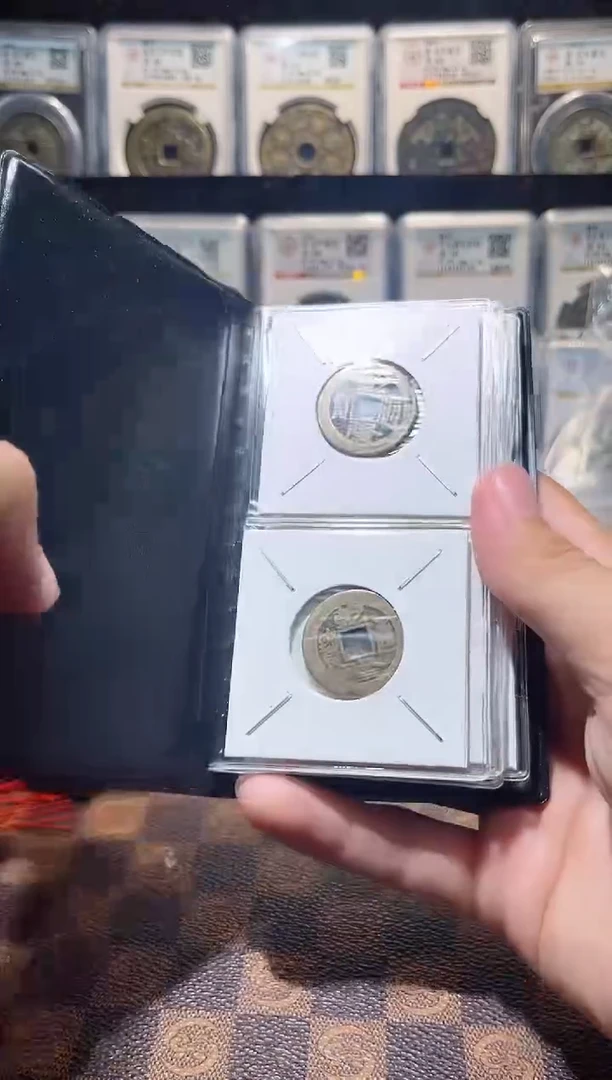 铜赢***1A095星龍公博85分大清五帝钱串