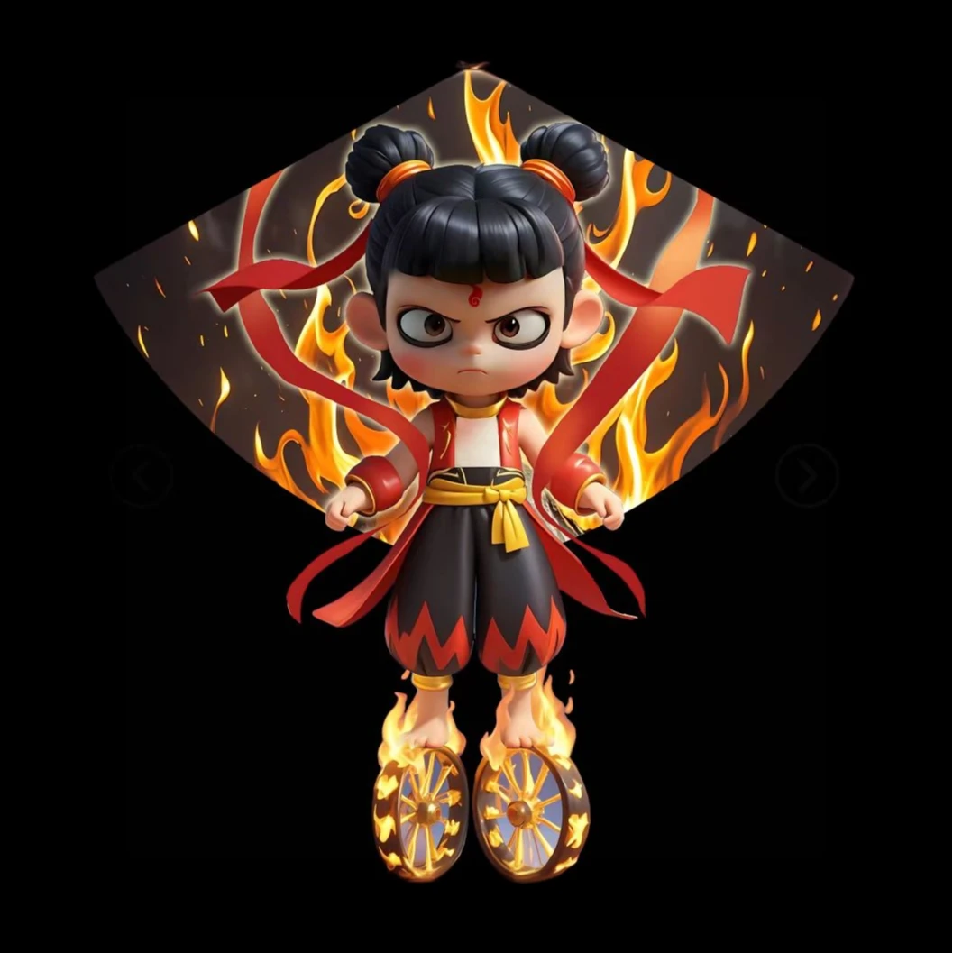 【哪吒2】潍坊2025年新款风筝微风易飞儿童大人成人专用