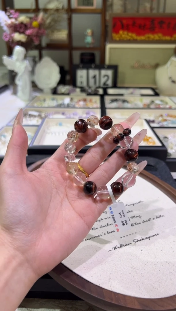 未镶嵌手链水晶天然水晶 多样性发其一