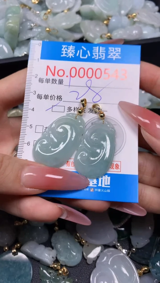 【闪购商品】翡翠颈饰未镶嵌含绳000543