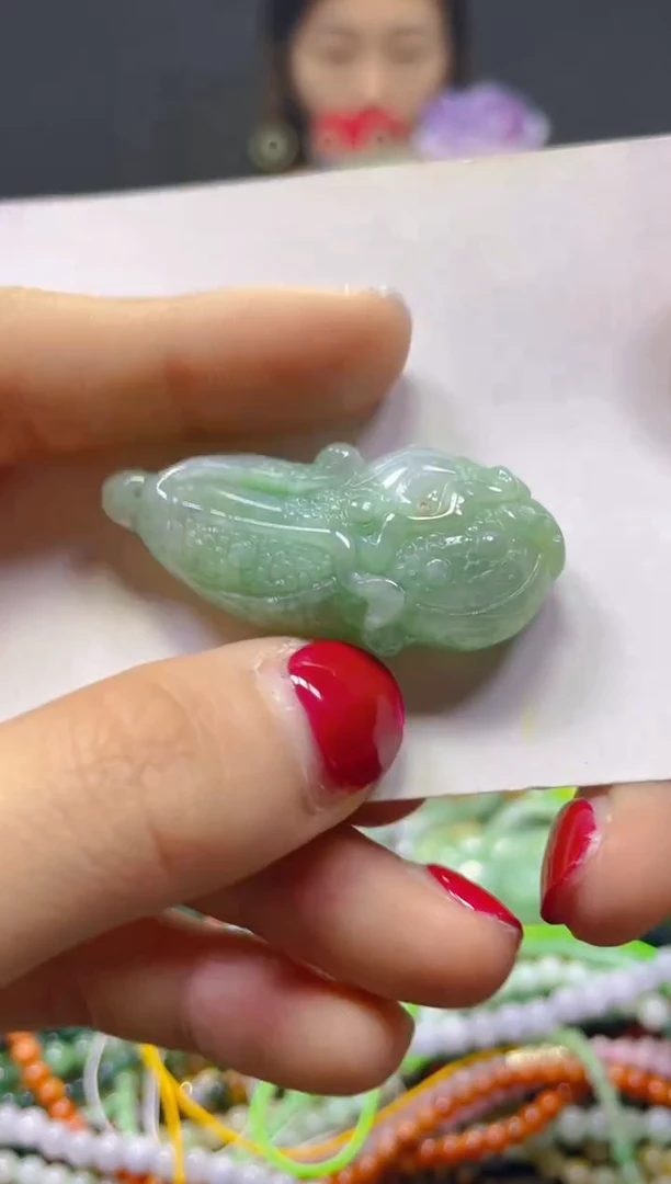 颈饰未镶嵌翡翠/X/翡翠A货，一件也是批发价