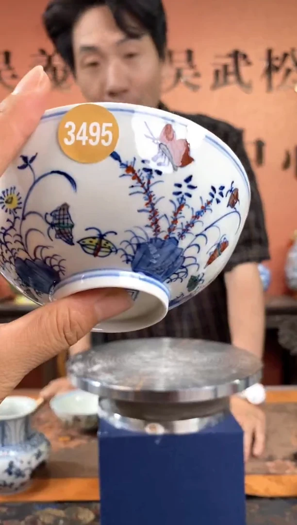 吴义松陶瓷联盟手绘陶瓷编号：3495