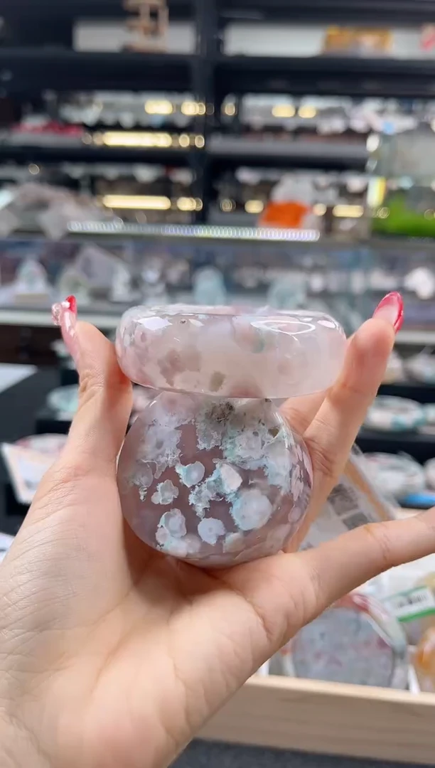 未镶嵌手镯石英质玉圈口 （赠品镯心）