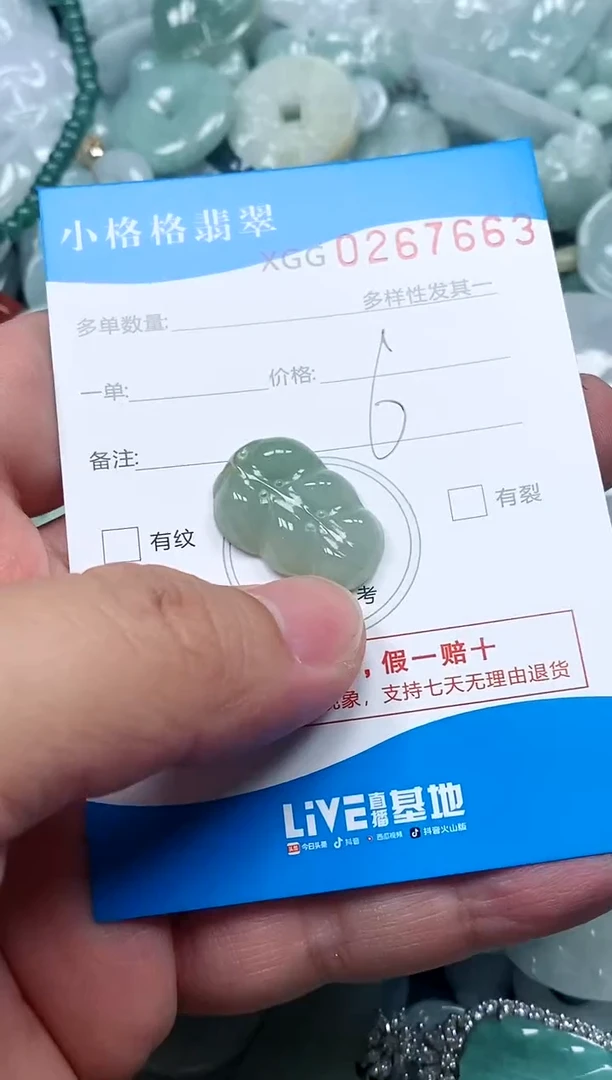 翡翠未镶嵌颈饰闪购商品0267663