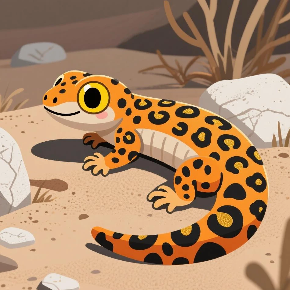 豹纹守宫（活体特殊，发货不退。爱惜生命，感谢理解。）