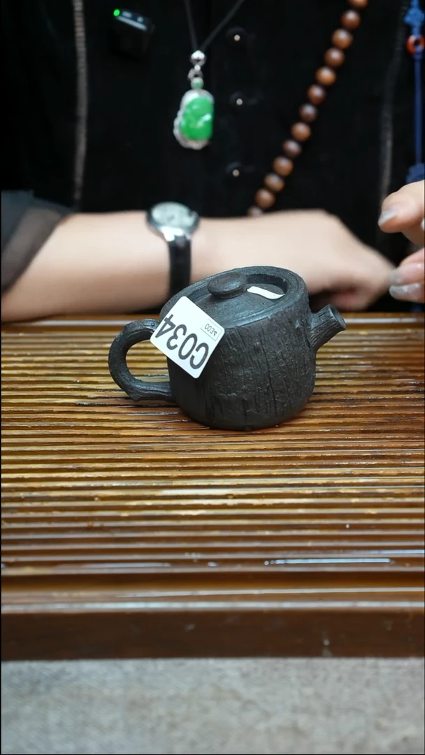 万古烧粗陶手工茶具