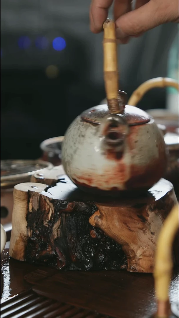 紫砂全手工西施提梁