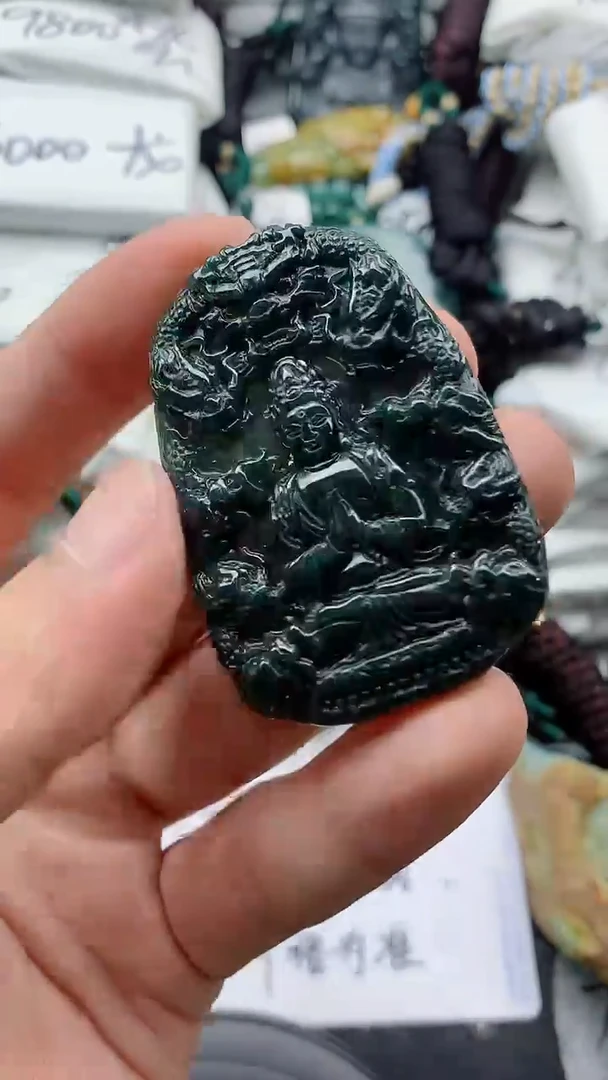 翡翠未镶嵌颈饰88888888888-8