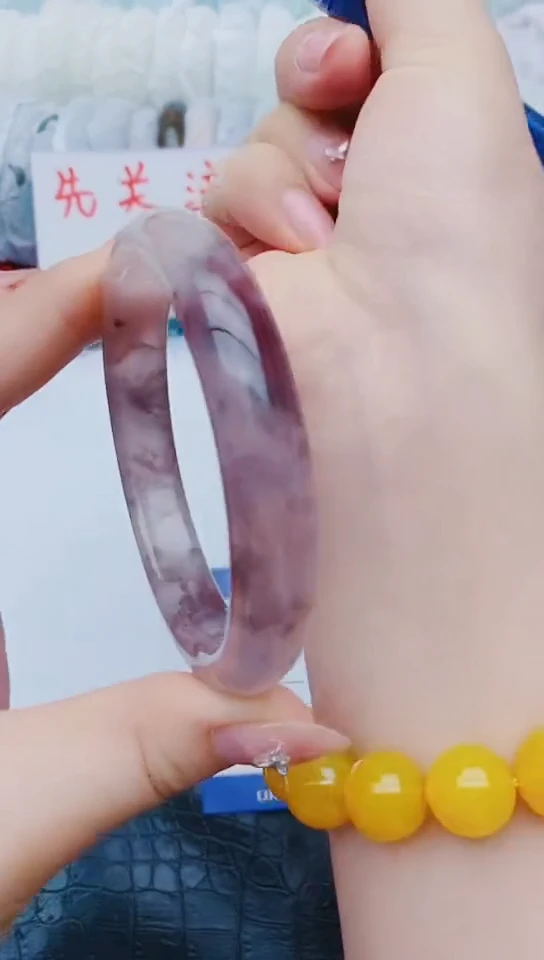 未镶嵌手镯石英质玉y127+63-64