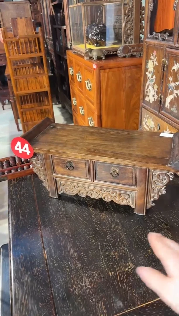 【闪购商品】木木艺黄花梨两抽屉案698.8888