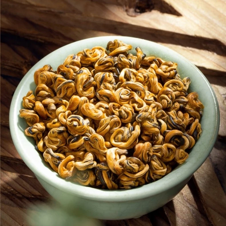 3A滇红金螺红茶正宗云南茶叶蜜香型浓郁鲜醇500g罐装好喝送礼耐泡