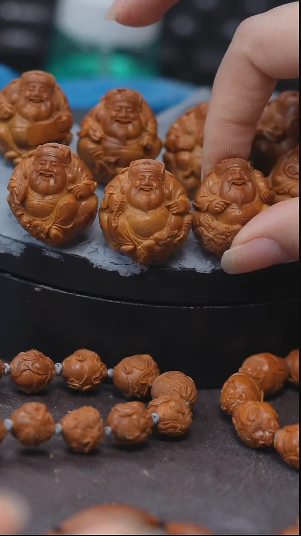 手串/手链橄榄核茄*叔橄榄核