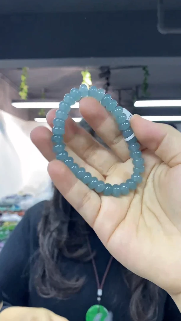 未镶嵌手链翡翠多样性发其一颜色微差