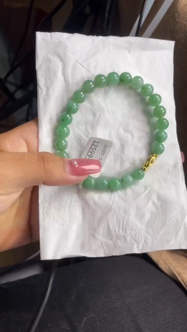 未镶嵌手链翡翠手串