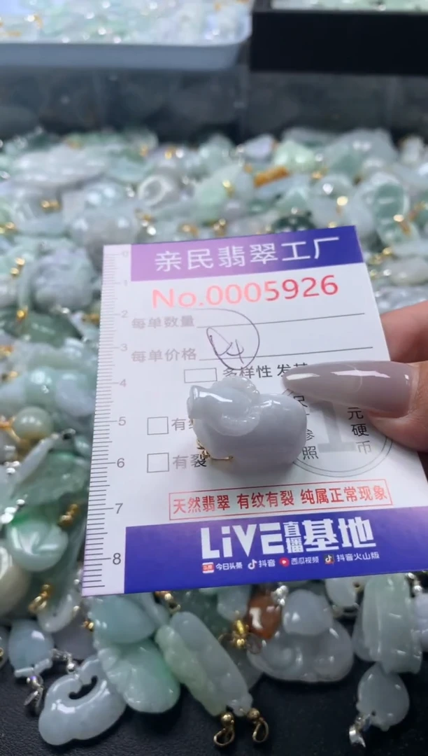 颈饰未镶嵌翡翠5926