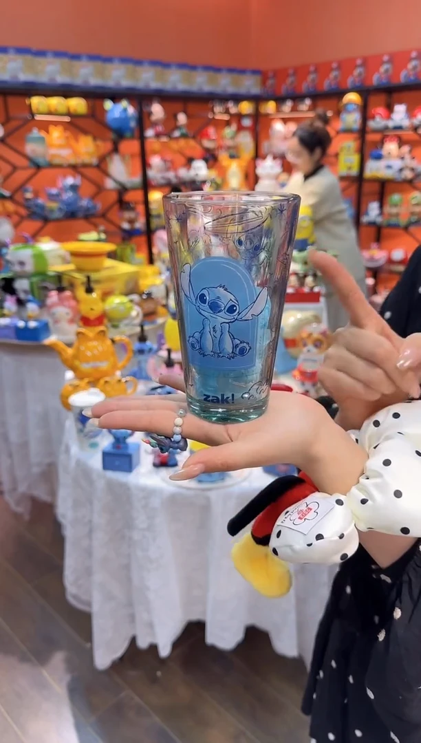 瓷片@@高硼硅史迪仔玻璃杯