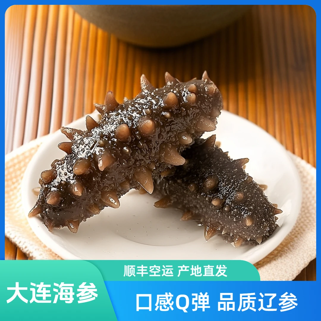 大连即食海参正宗辽参辽刺参7-9头500g