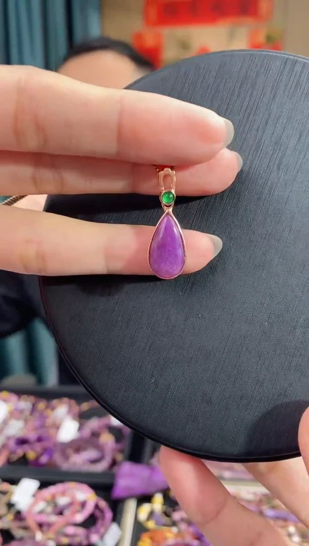 【闪购商品】苏纪石（舒俱来）吊坠(不含链)银S925镶嵌351