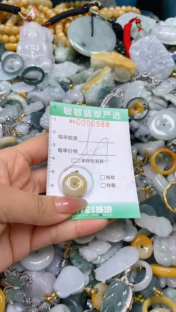 【闪购商品】翡翠颈饰未镶嵌闪购0090988多样性发其一