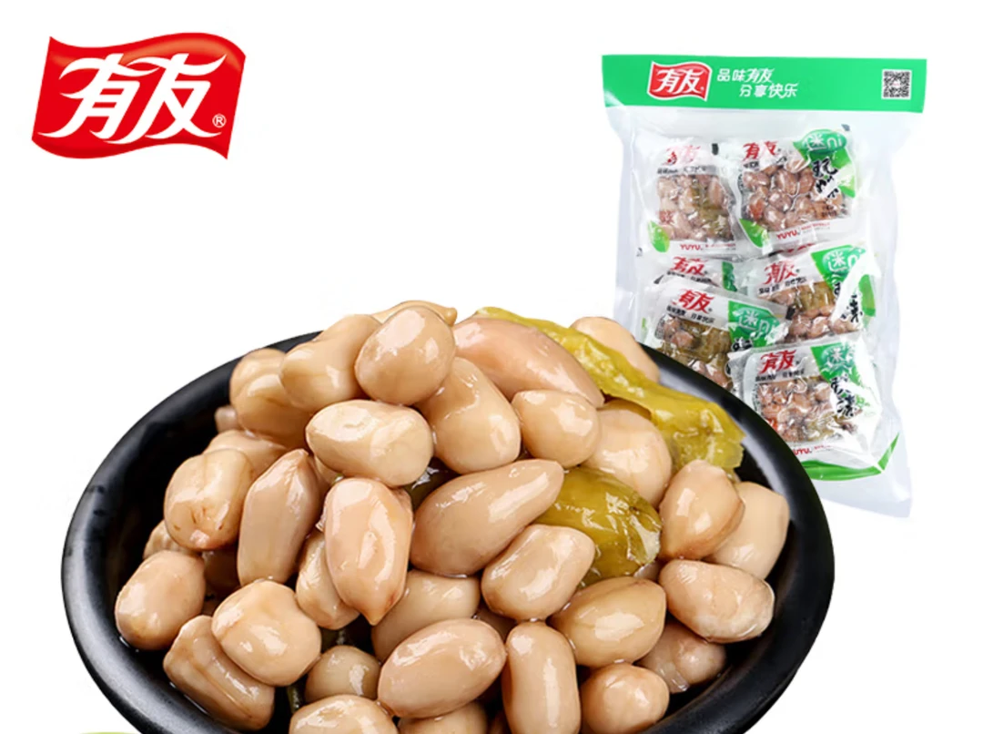 有友泡椒花生 268g*2袋【日期到25年11月22日】