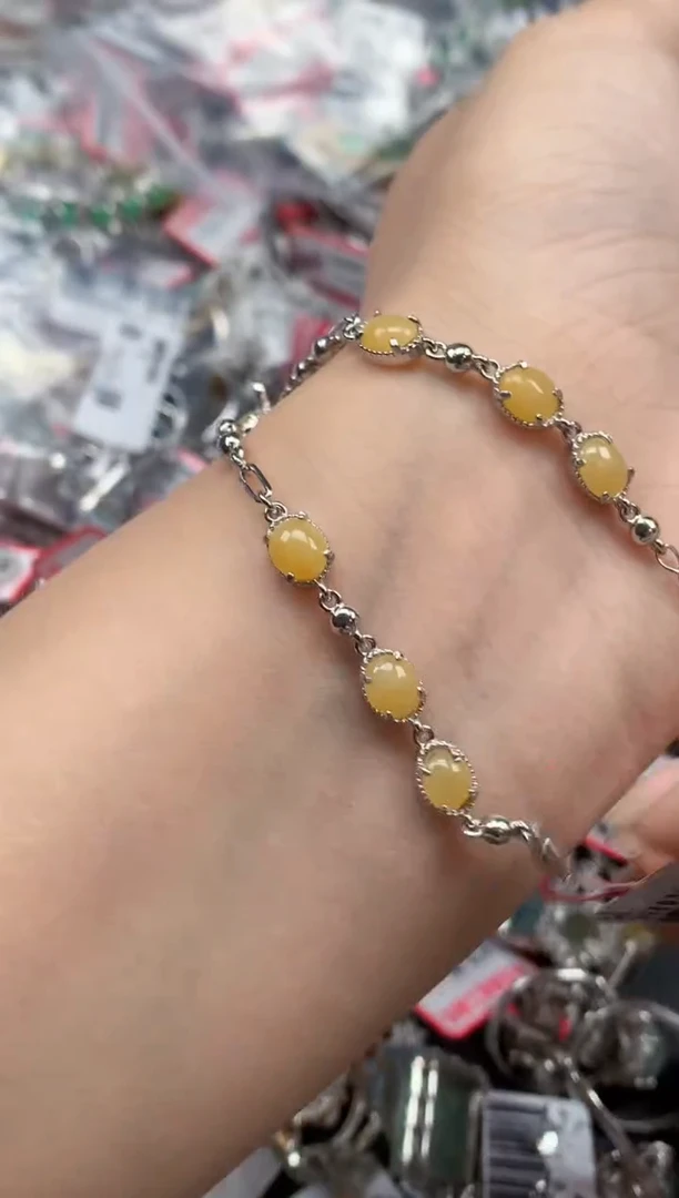 银S925镶嵌戒指翡翠天然A货缅甸翡翠