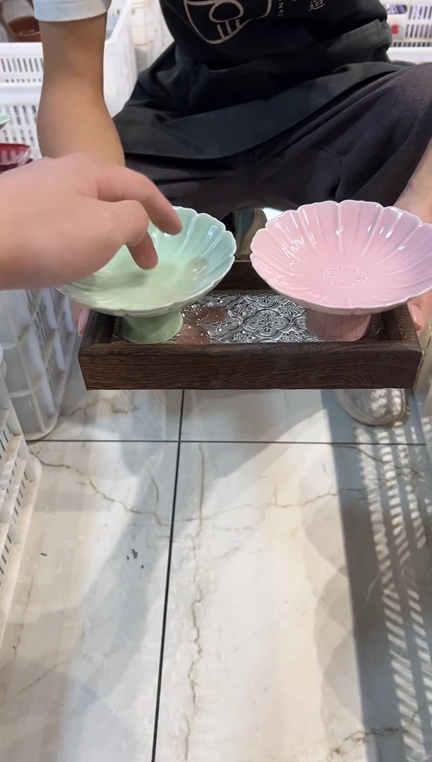瓷片微瑕商品，介意勿拍 盘