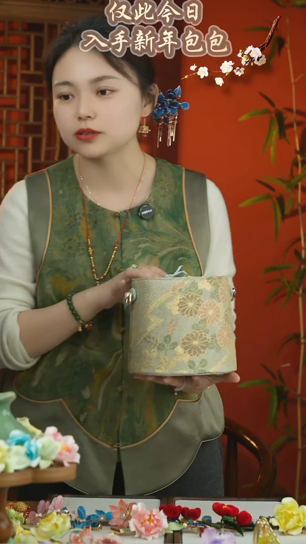 刺绣闪购纯手工非遗国风饰品