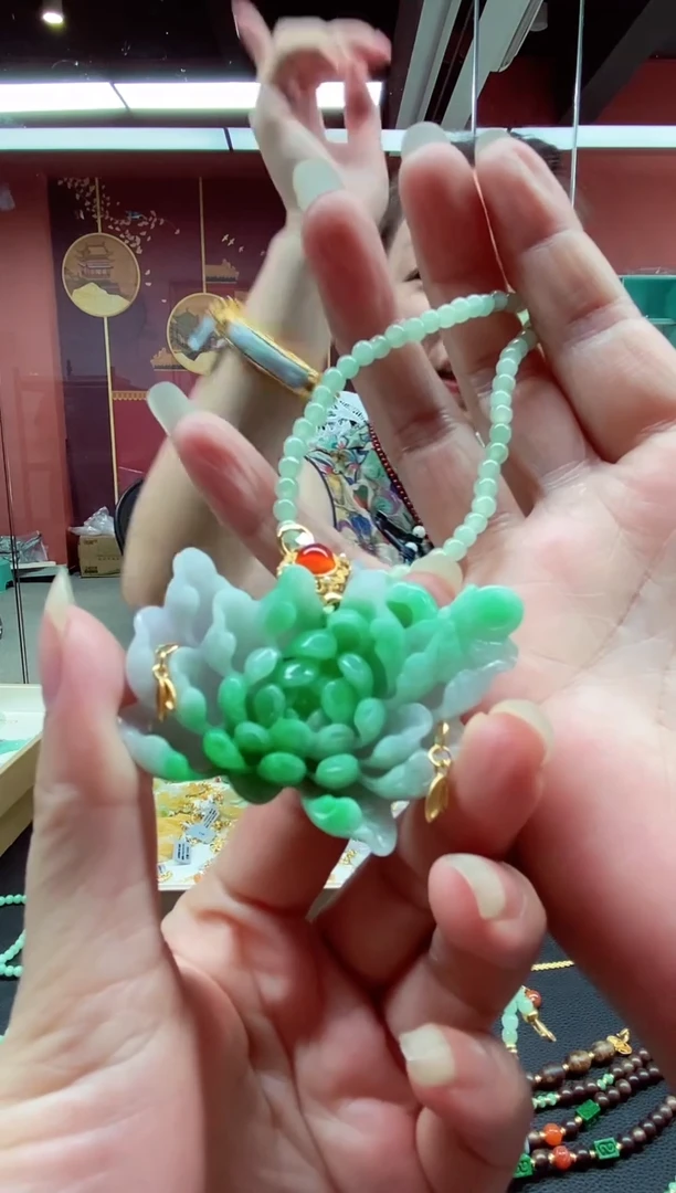 颈饰未镶嵌翡翠翡翠吊坠