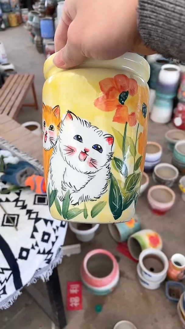 【闪购商品】摆件23-140口12高17 一个