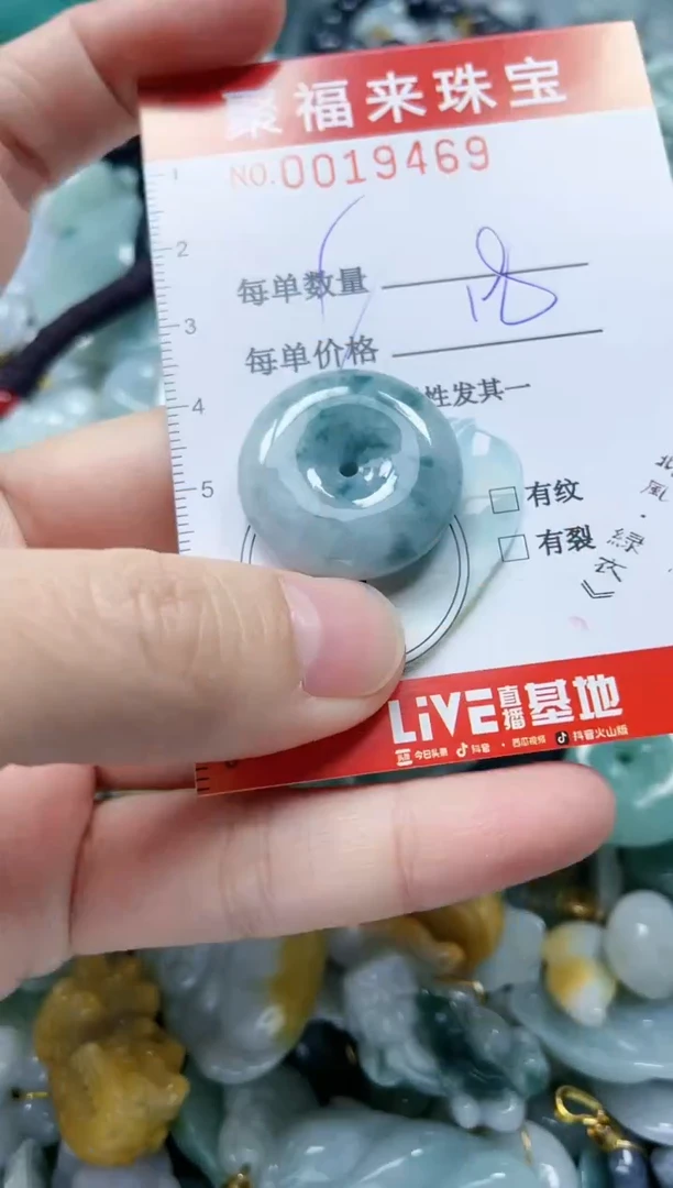 【闪购商品】翡翠颈饰未镶嵌闪购0019469多样性发其一