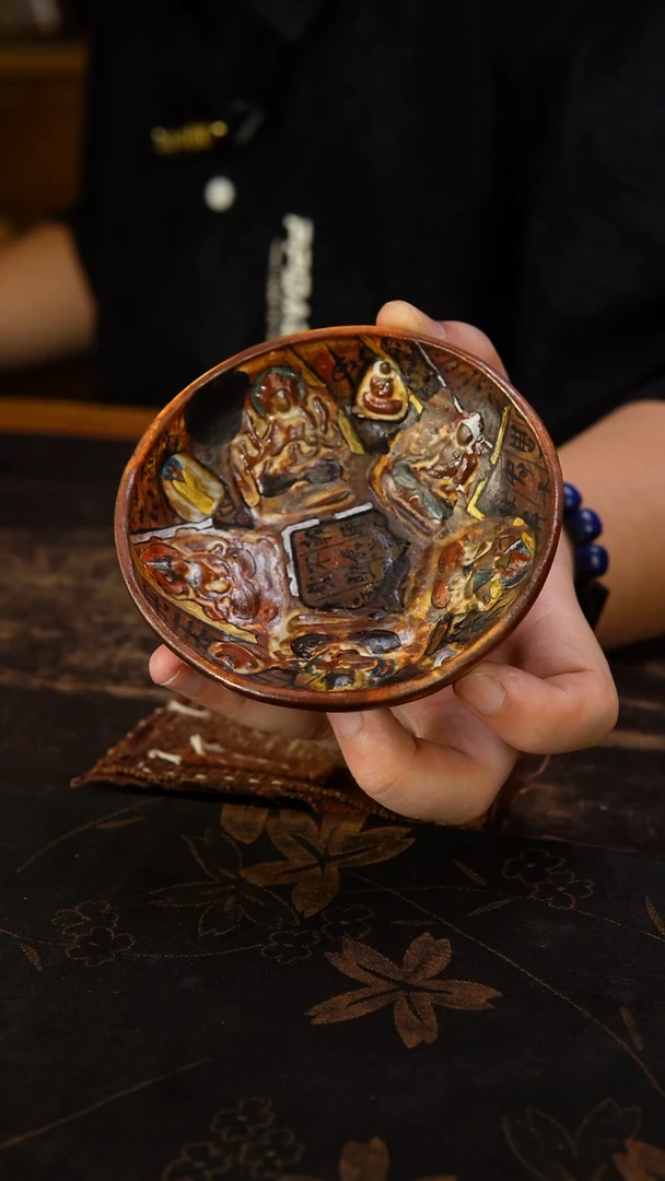 旁舍园园  敦煌锦灰堆八破图普洱杯