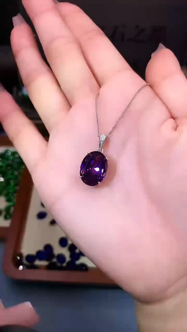 无925银大克拉重工精切高品质吊坠