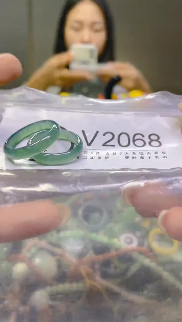 翡翠未镶嵌颈饰/V/翡翠A货一图一物