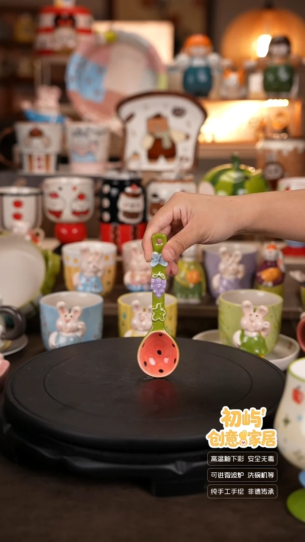 瓷初屿手工餐具套装