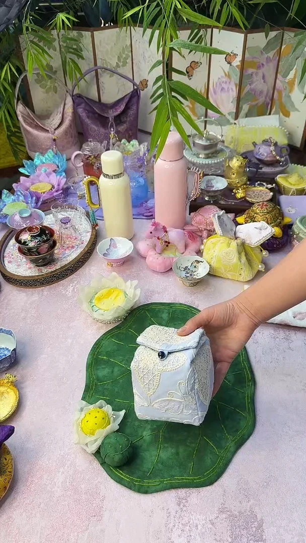 78蓝色茶事包新品