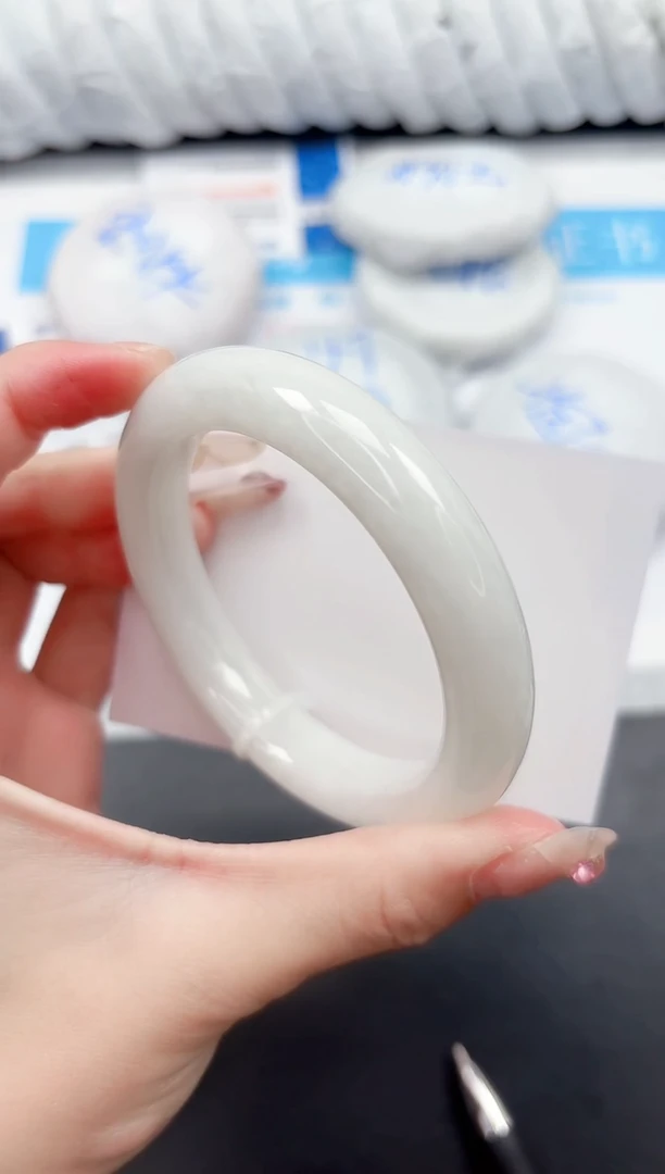 和田玉手镯未镶嵌131-59BG