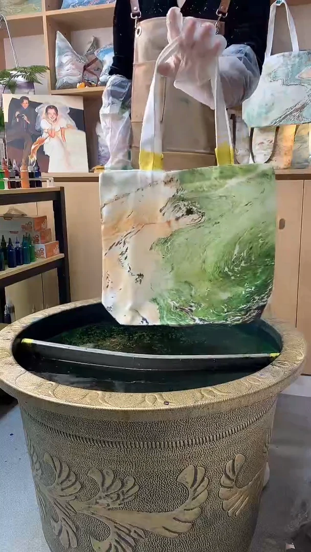 016非遗大漆帆布包