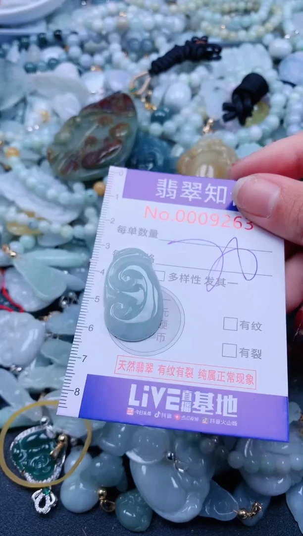 【闪购商品】翡翠吊坠(不含链)未镶嵌9263