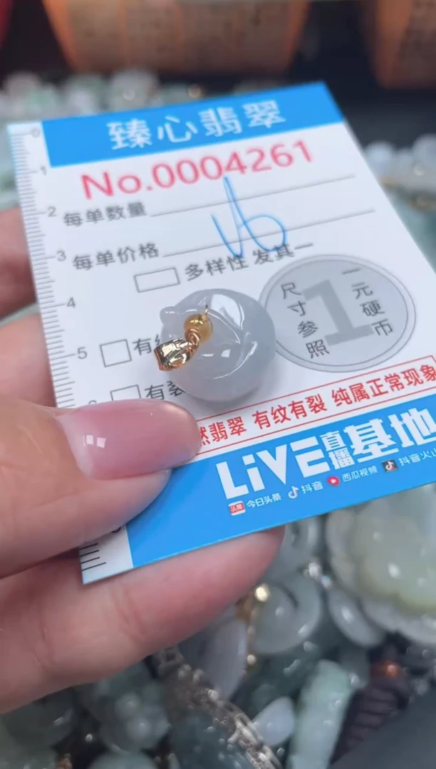 颈饰未镶嵌翡翠4261
