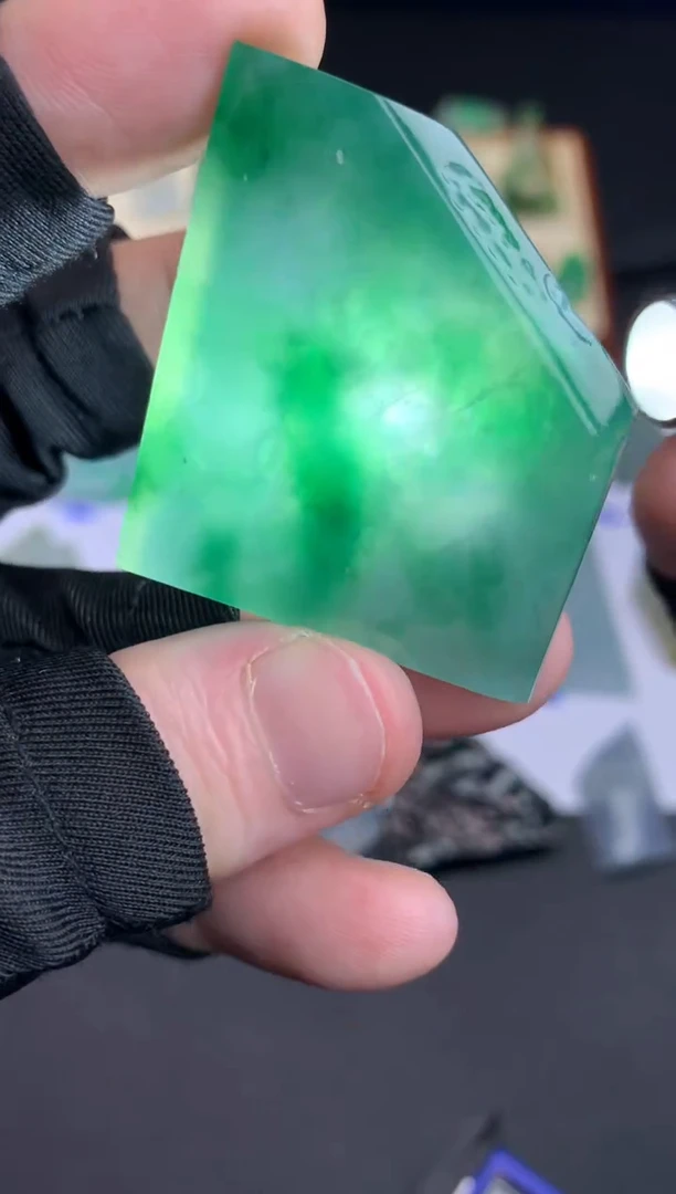 定制翡翠未镶嵌天然翡翠裸石 （含工费）