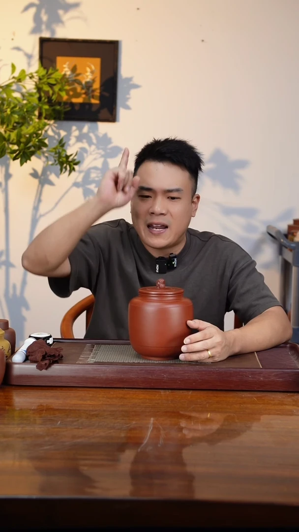 宜兴原矿紫砂茶叶罐