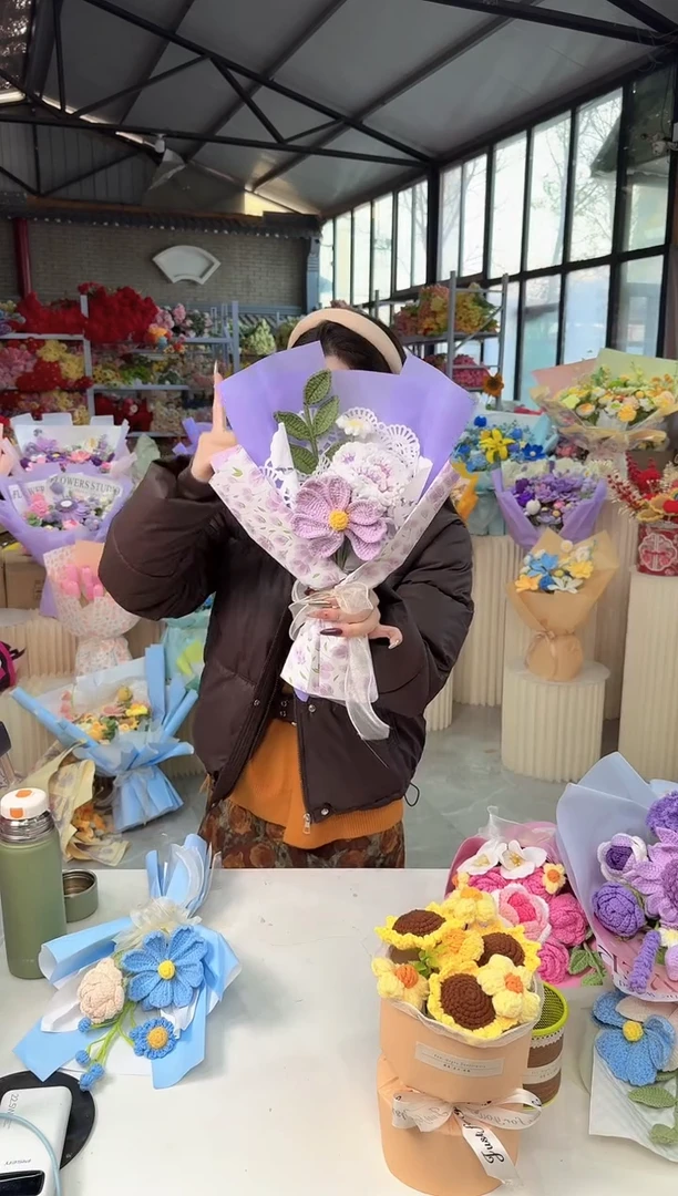 非遗手工花束，孤品清仓！！